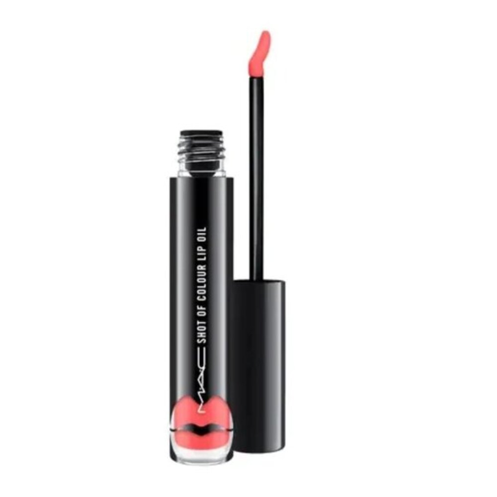 Mac Cosmetics Mac Lip Oil Shot of Color #899 Pocketful Of Sunshine Coral NWOB